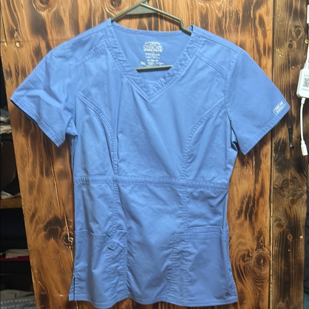 Cherokee Blue Fitted Short Sleeve Tee